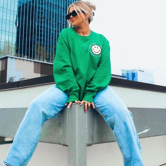 Skull House Designs | Green “Darling You’re Different” Crewneck - Picture 7 of 10
